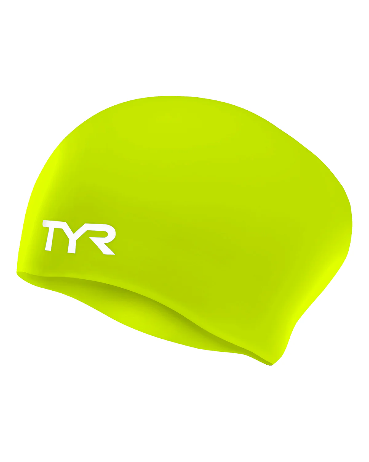 Adult Long Hair Silicone Wrinkle-Free Swim Cap - Image 3