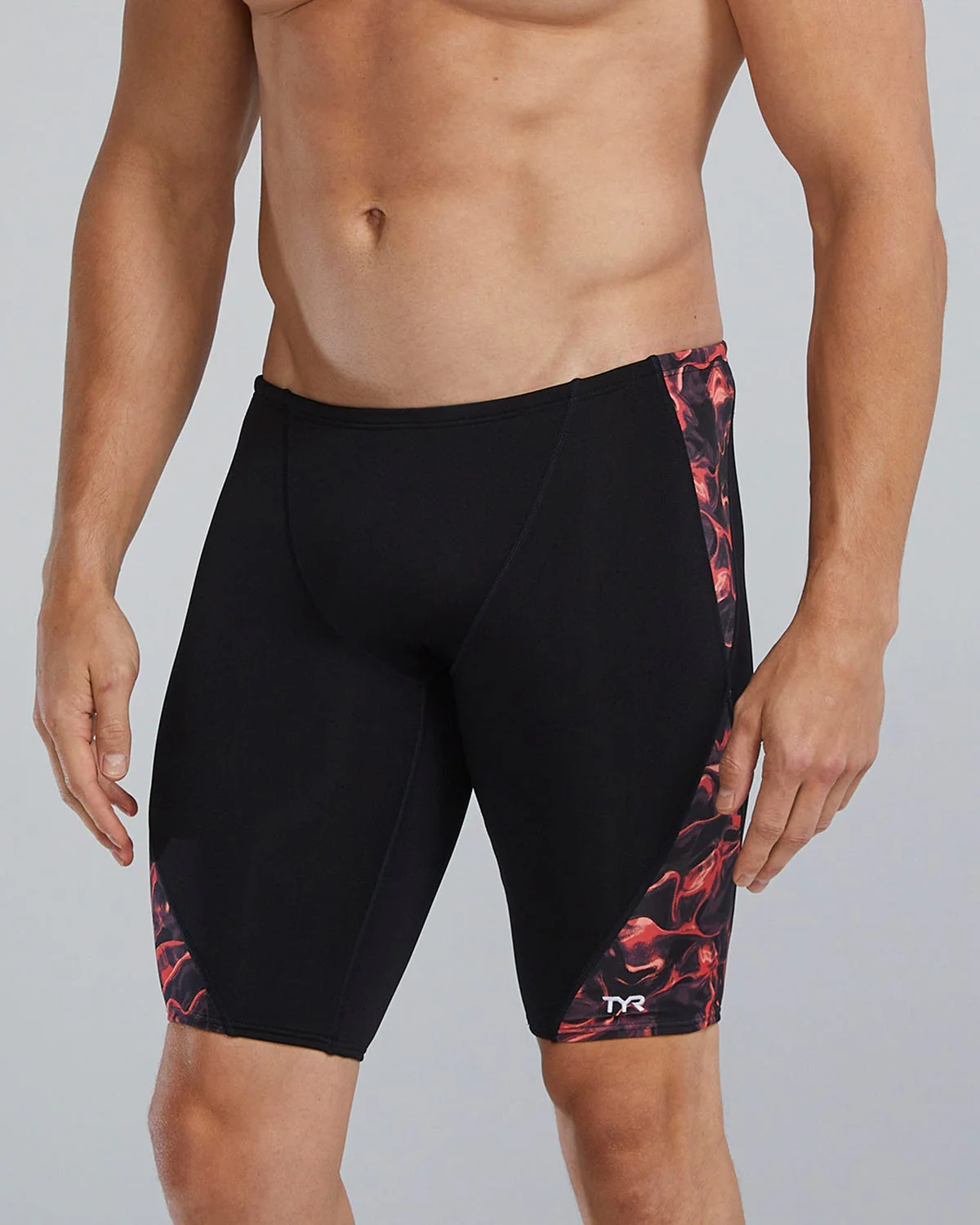 Durafast EliteĀ® Men's Blade Splice Jammer Swimsuit - Energia - Image 11