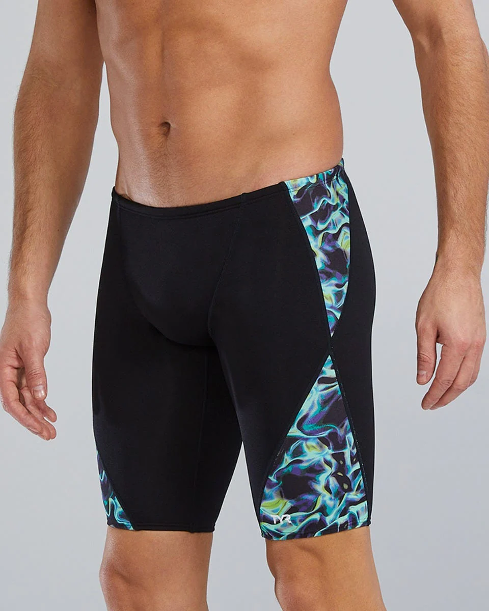 Durafast EliteĀ® Men's Blade Splice Jammer Swimsuit - Energia - Image 5