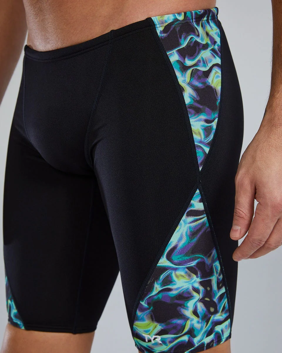 Durafast EliteĀ® Men's Blade Splice Jammer Swimsuit - Energia - Image 7