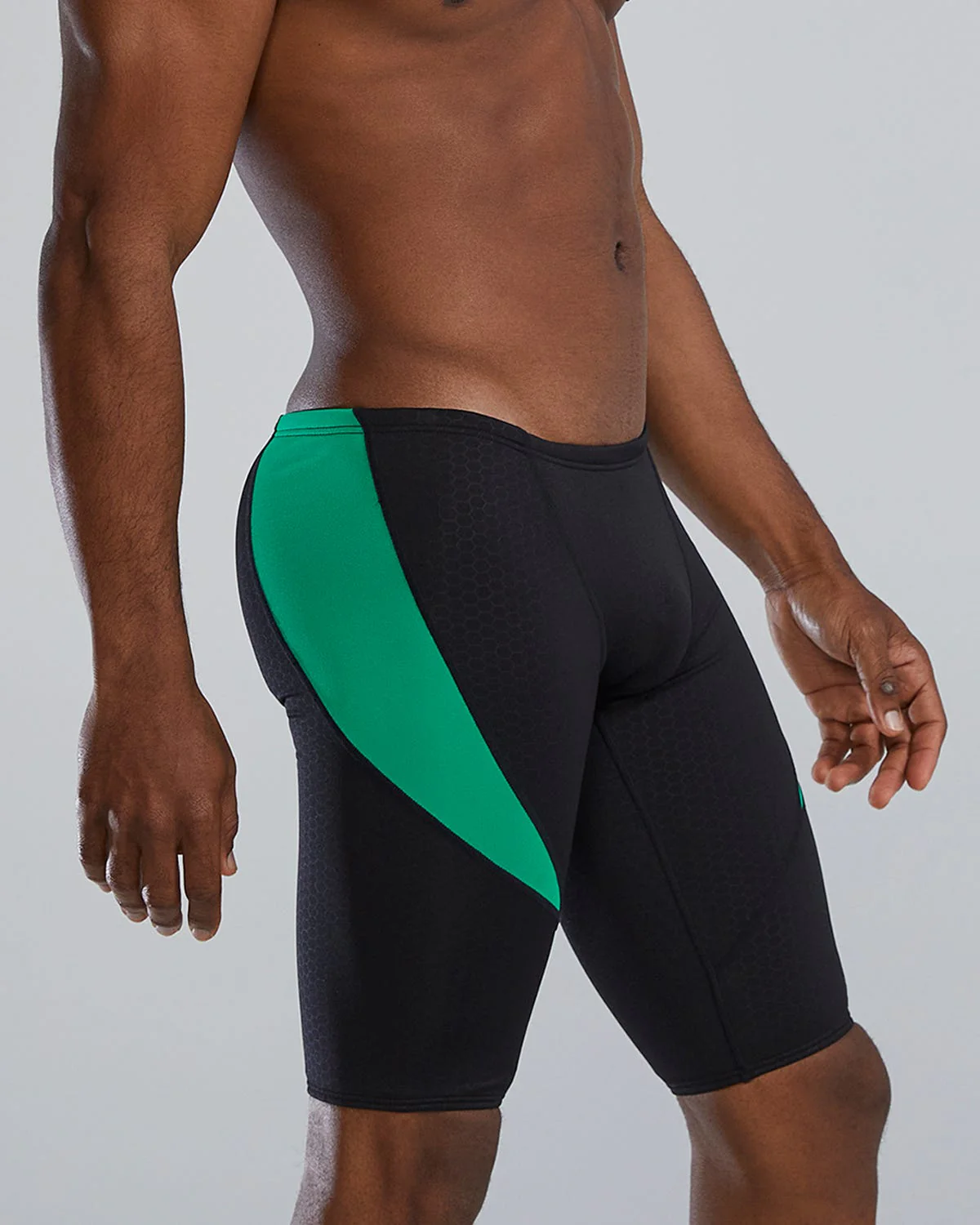 Durafast Elite® Men's Curve Splice Jammer Swimsuit - Hexa - Image 13