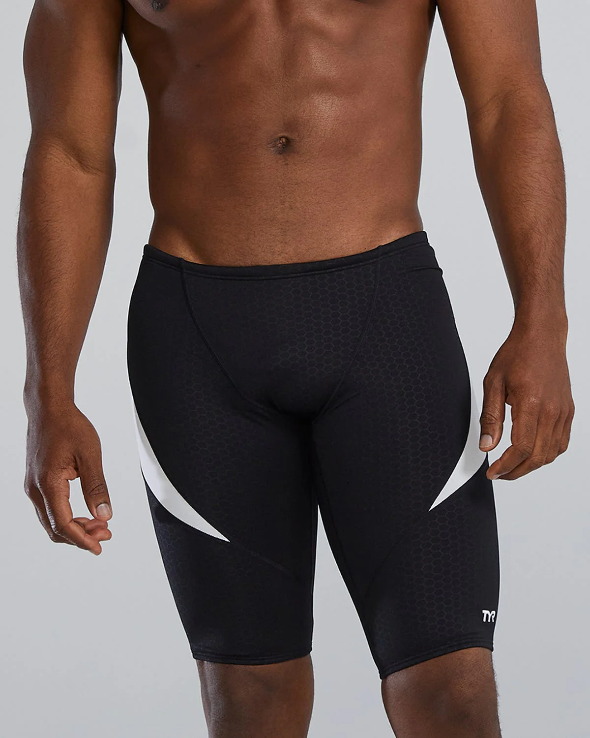Durafast Elite® Men's Curve Splice Jammer Swimsuit - Hexa - Image 18