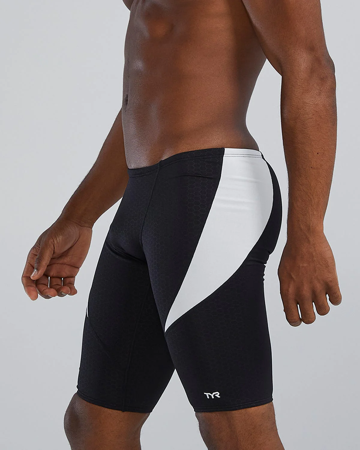 Durafast Elite® Men's Curve Splice Jammer Swimsuit - Hexa - Image 20