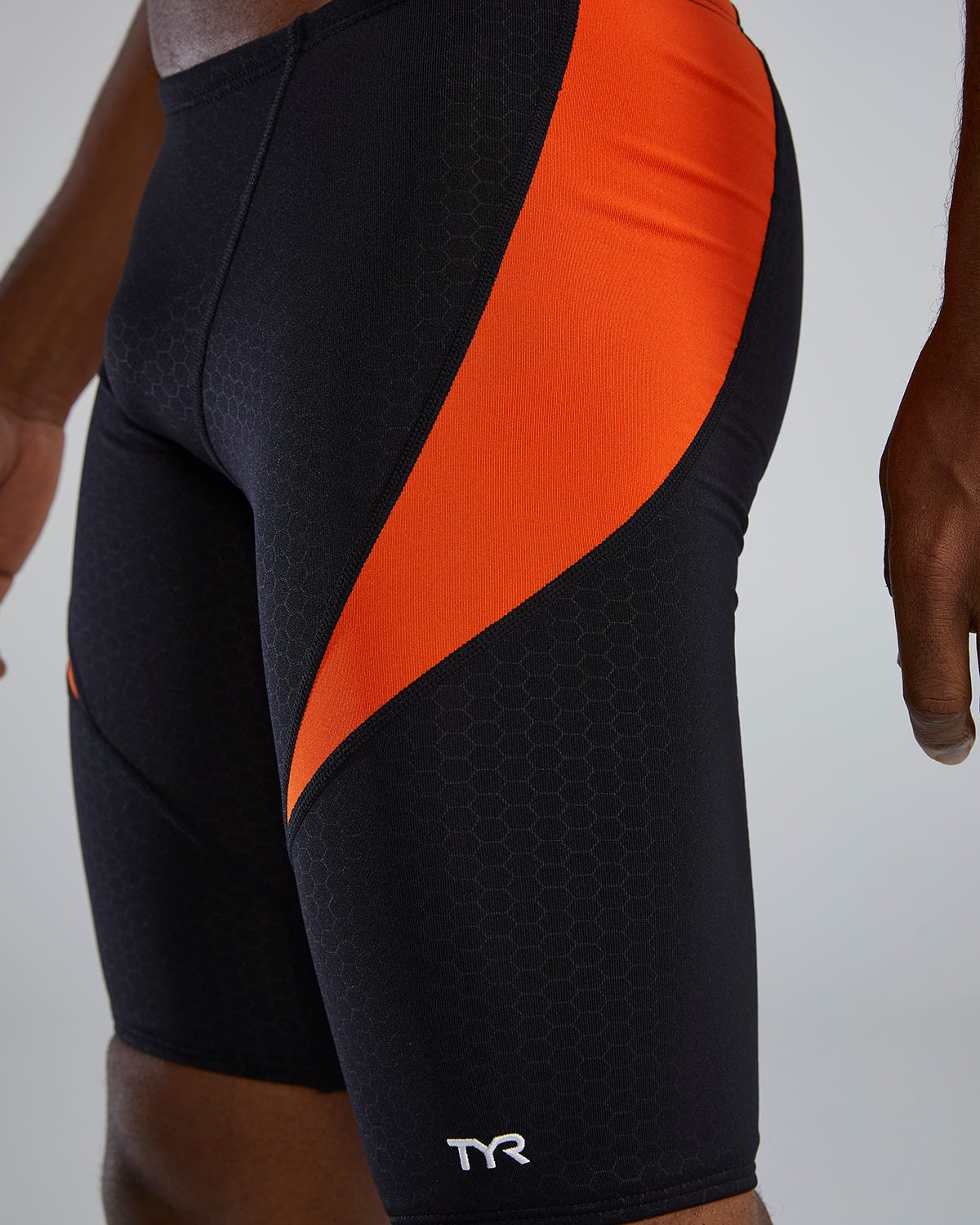 Durafast Elite® Men's Curve Splice Jammer Swimsuit - Hexa - Image 31