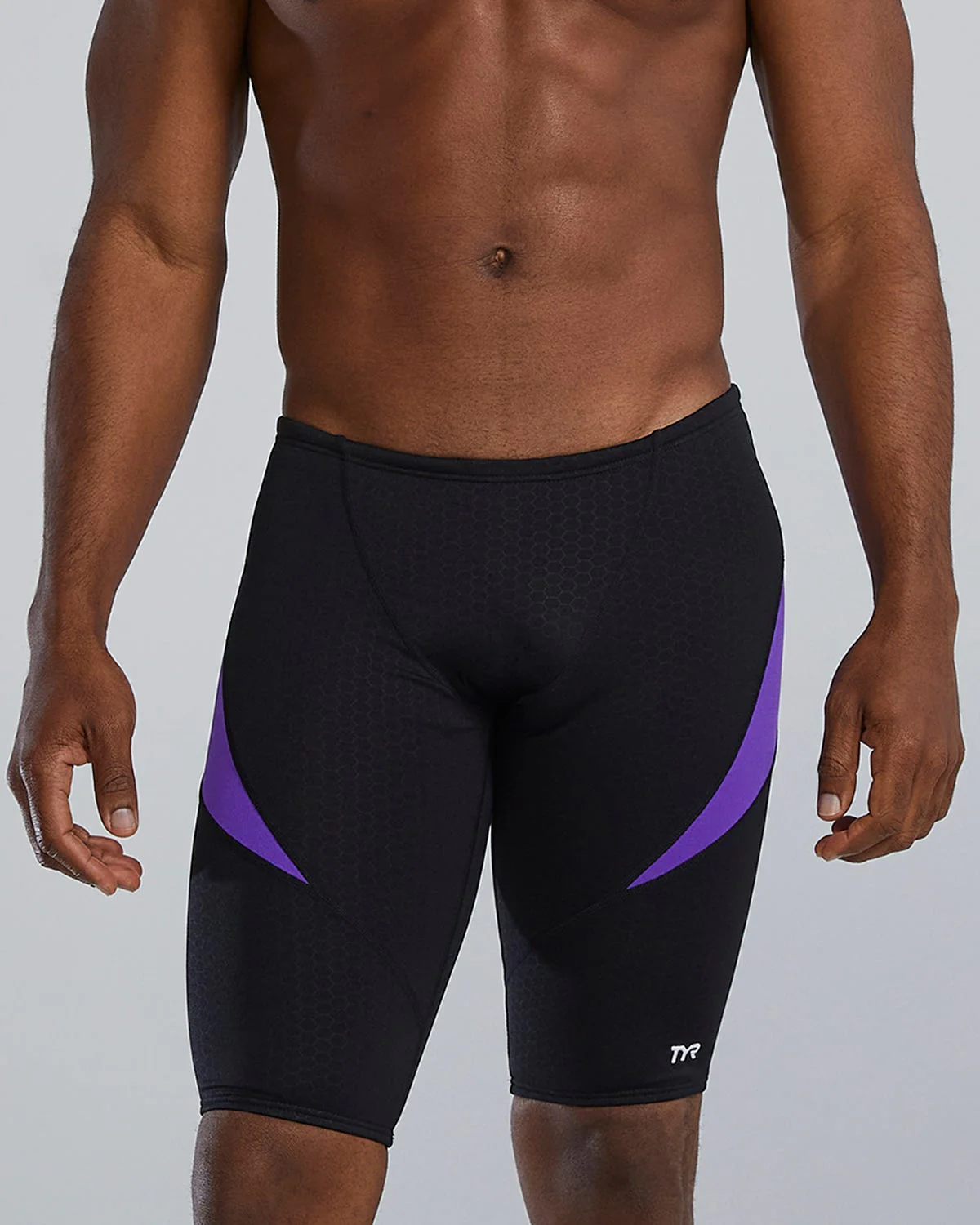 Durafast Elite® Men's Curve Splice Jammer Swimsuit - Hexa - Image 34