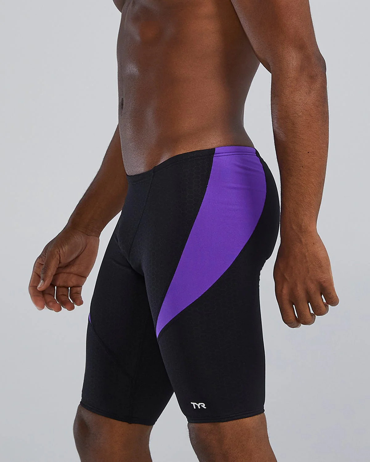 Durafast Elite® Men's Curve Splice Jammer Swimsuit - Hexa - Image 36