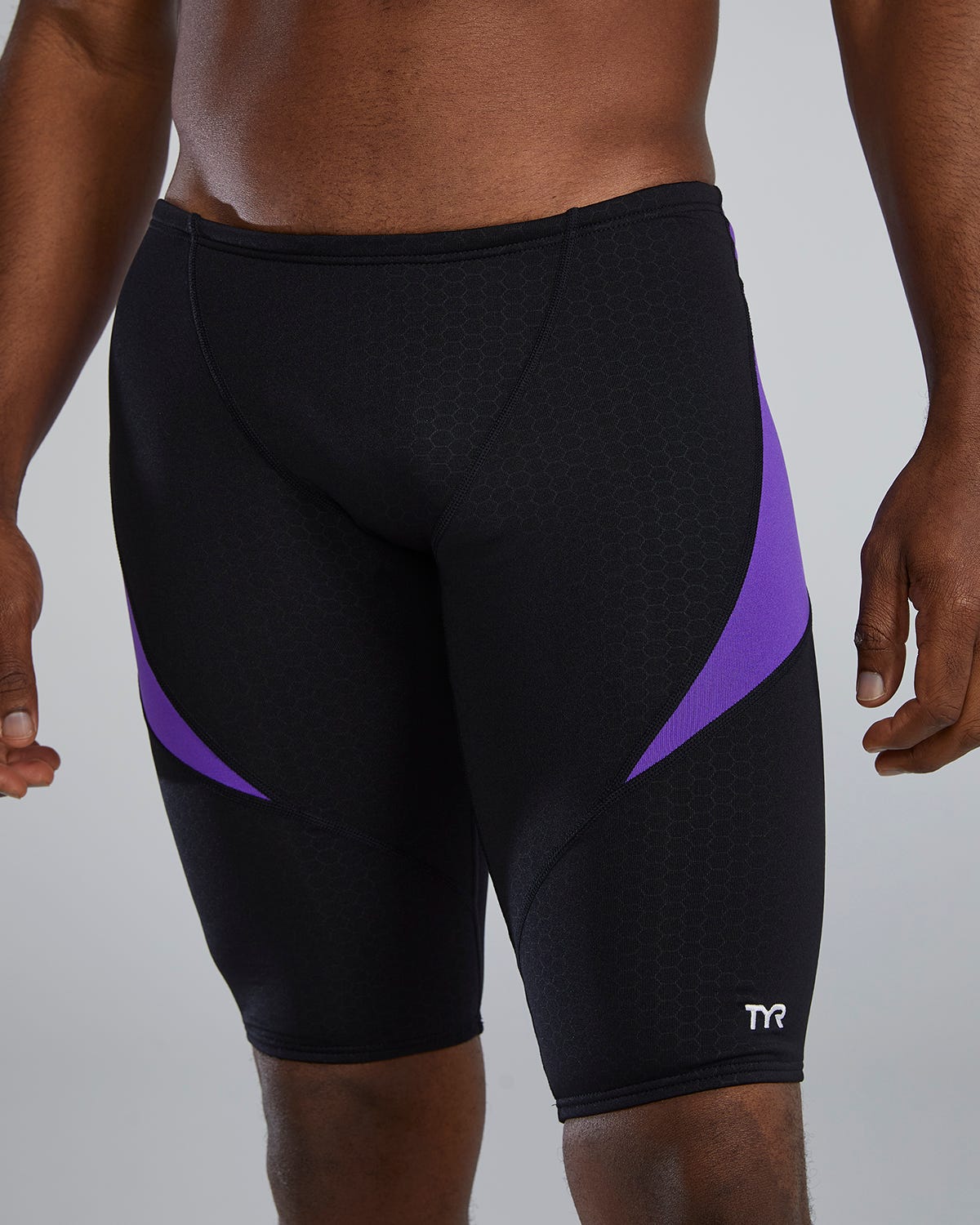 Durafast Elite® Men's Curve Splice Jammer Swimsuit - Hexa - Image 38
