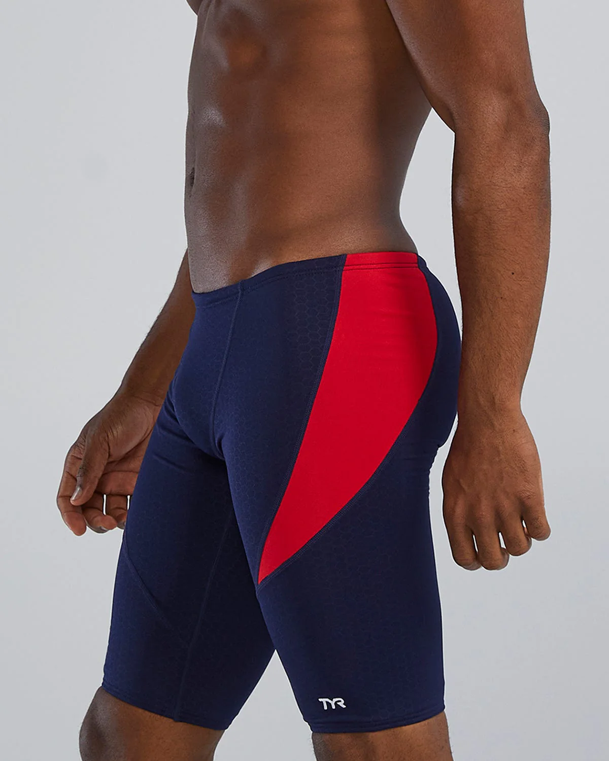 Durafast Elite® Men's Curve Splice Jammer Swimsuit - Hexa - Image 46