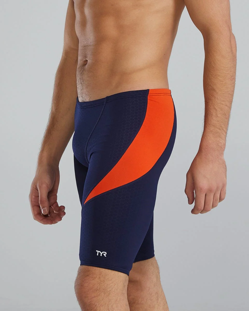 Durafast Elite® Men's Curve Splice Jammer Swimsuit - Hexa - Image 54