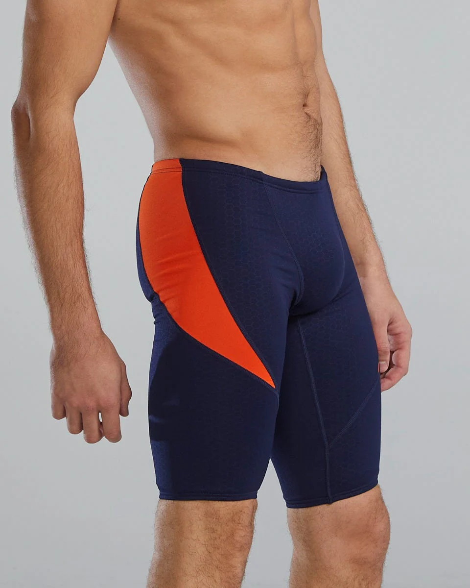 Durafast Elite® Men's Curve Splice Jammer Swimsuit - Hexa - Image 55