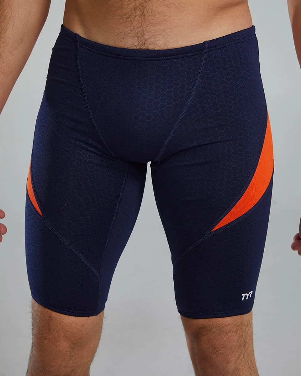 Durafast Elite® Men's Curve Splice Jammer Swimsuit - Hexa - Image 56