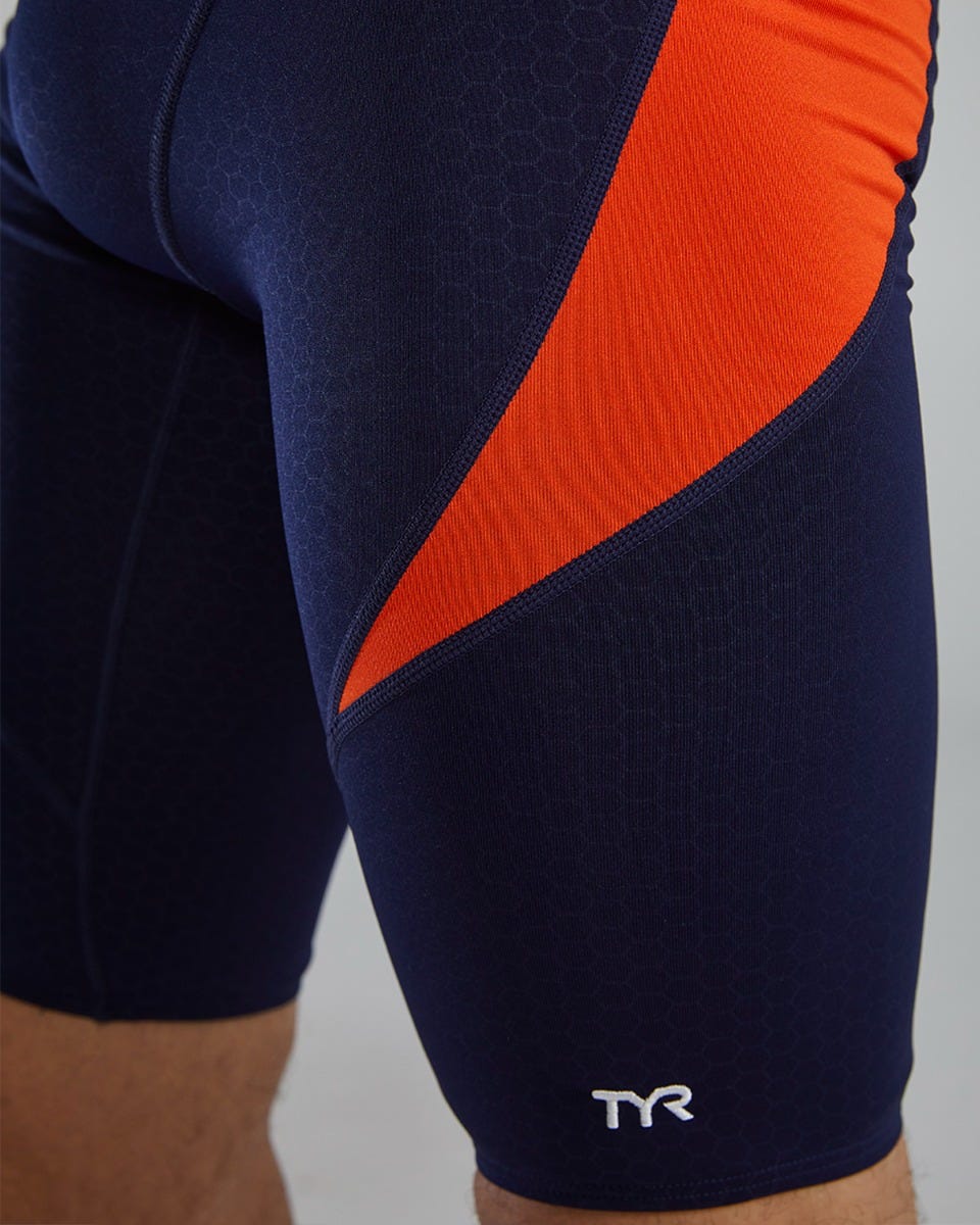Durafast Elite® Men's Curve Splice Jammer Swimsuit - Hexa - Image 57