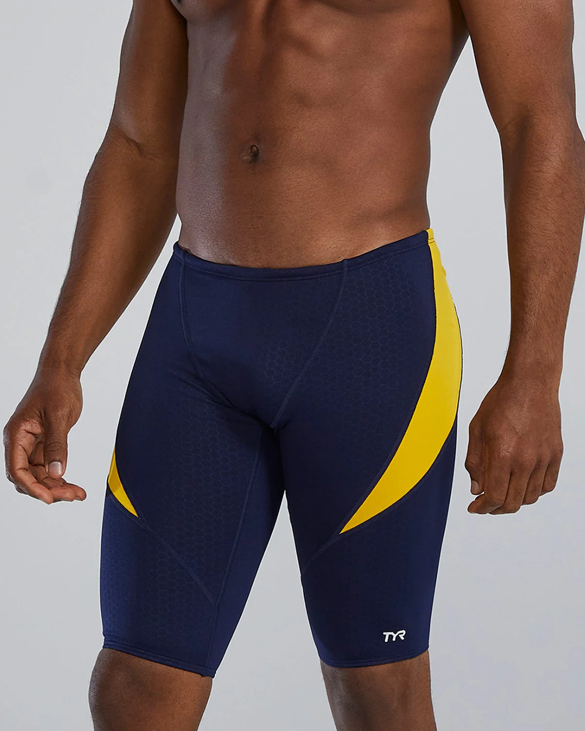 Durafast Elite® Men's Curve Splice Jammer Swimsuit - Hexa - Image 70