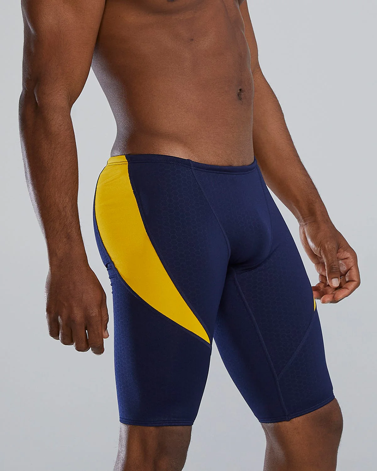 Durafast Elite® Men's Curve Splice Jammer Swimsuit - Hexa - Image 71