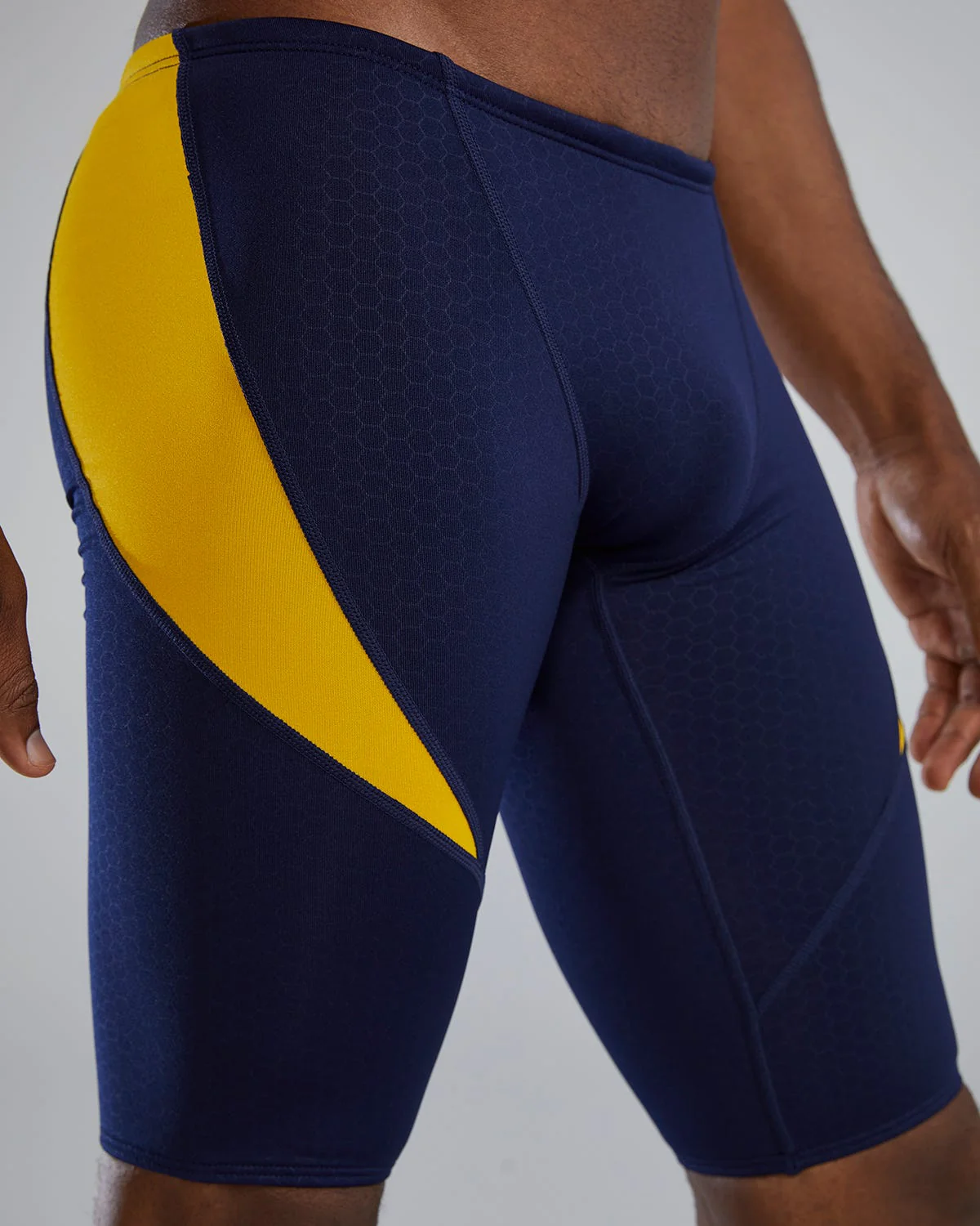 Durafast Elite® Men's Curve Splice Jammer Swimsuit - Hexa - Image 75