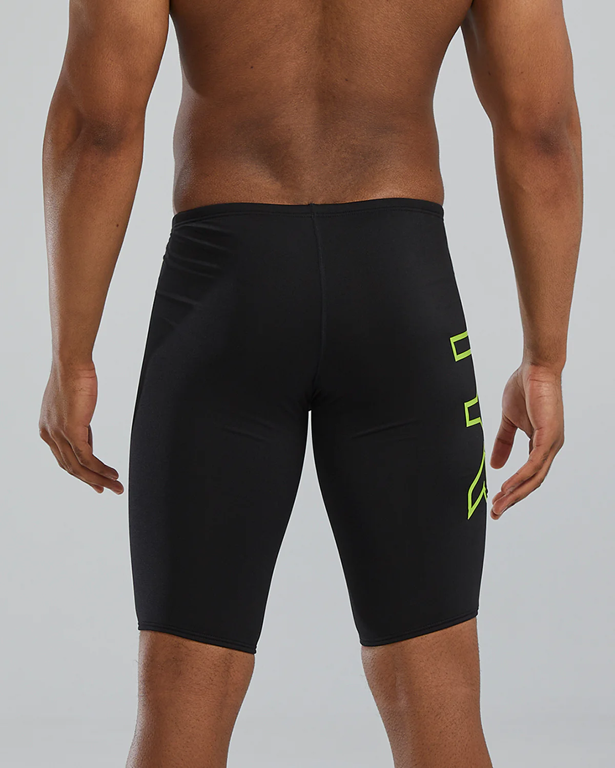 Durafast EliteĀ® Men's Large Logo Jammer Swimsuit - Solid - Image 18