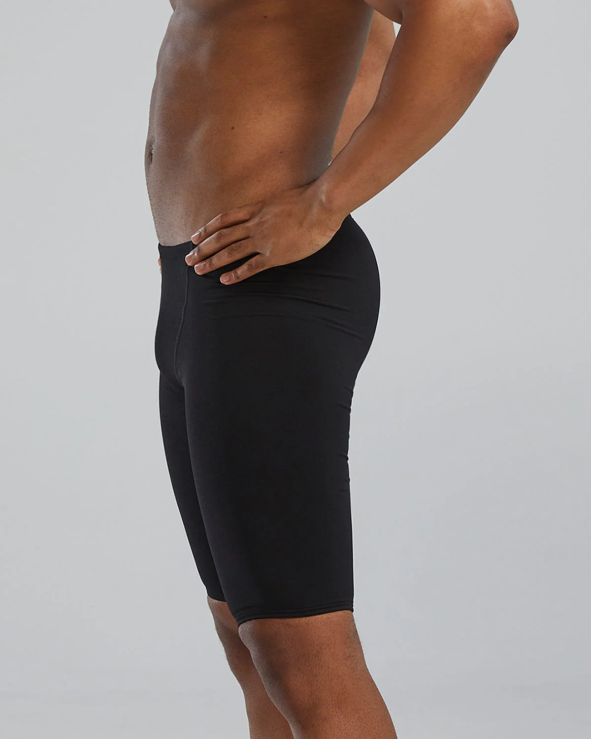 Durafast EliteĀ® Men's Large Logo Jammer Swimsuit - Solid - Image 19