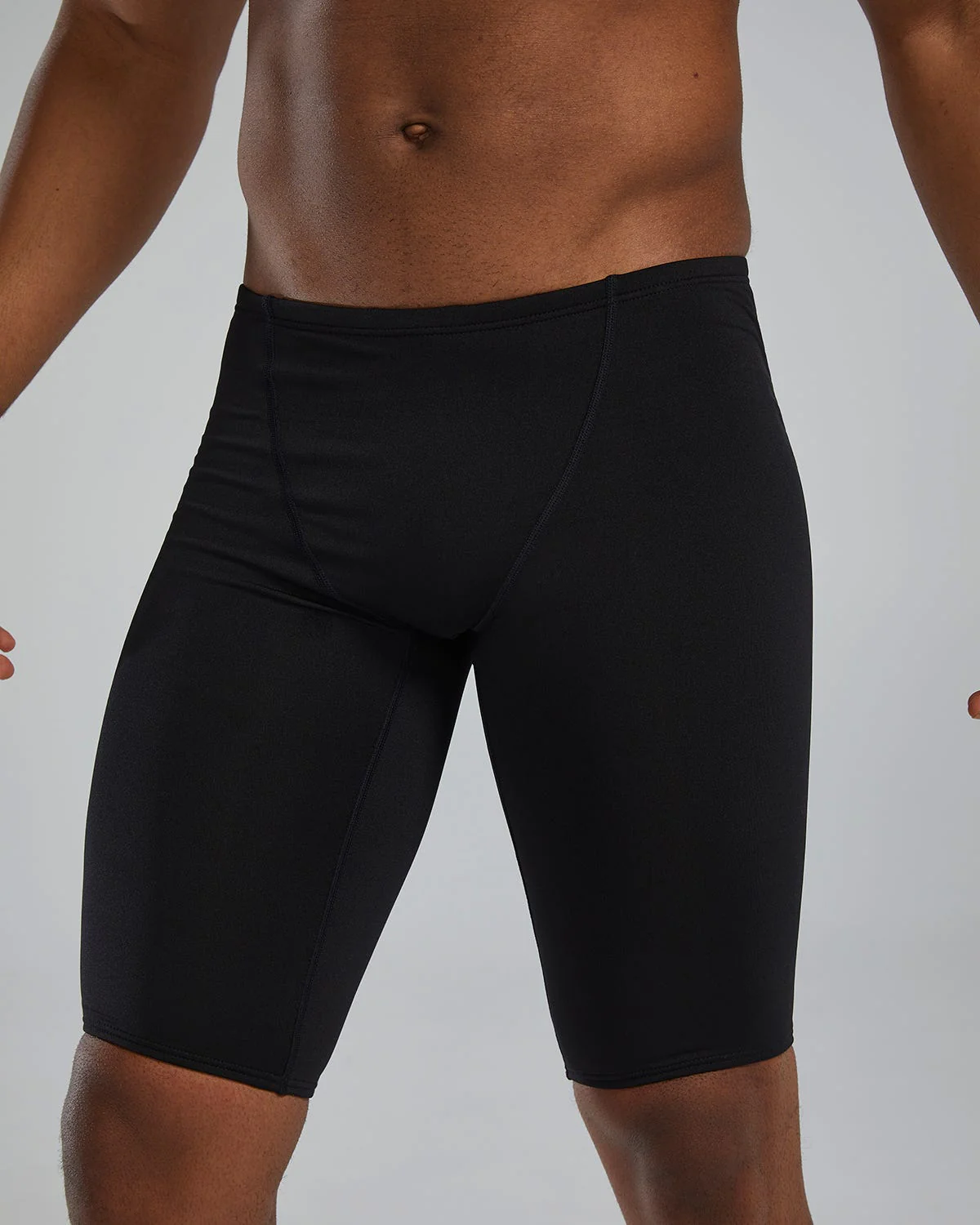 Durafast EliteĀ® Men's Large Logo Jammer Swimsuit - Solid - Image 22