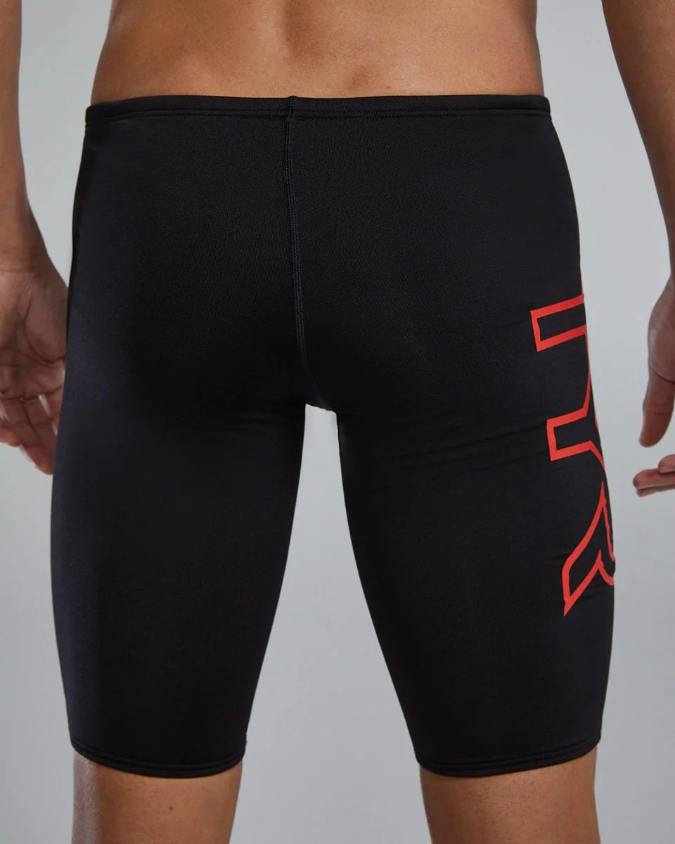 Durafast EliteĀ® Men's Large Logo Jammer Swimsuit - Solid - Image 31