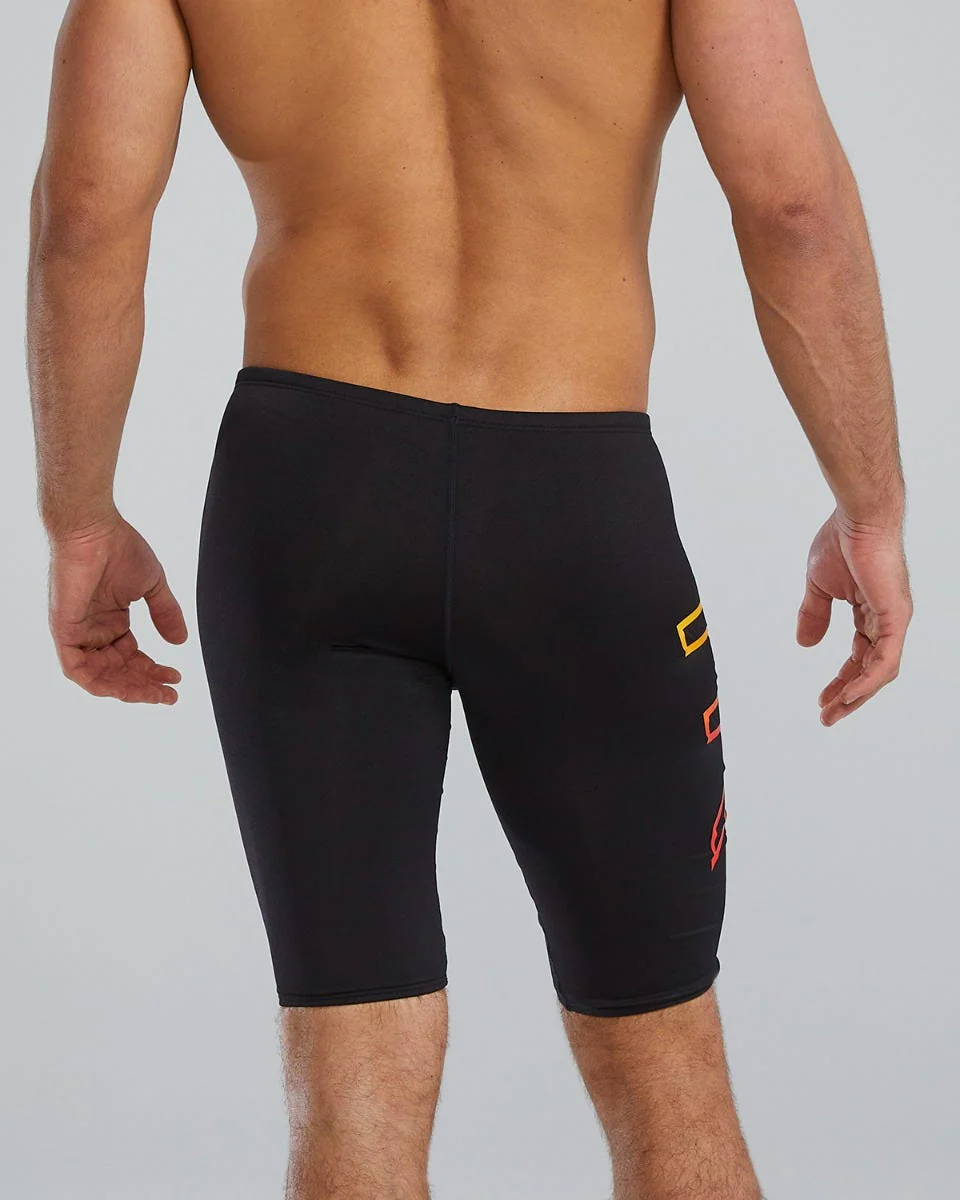 Durafast EliteĀ® Men's Large Logo Jammer Swimsuit - Solid - Image 42
