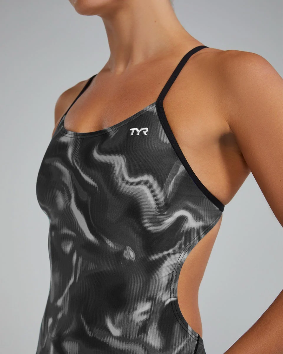 Durafast EliteĀ® Women's Cutoutfit Swimsuit - Waveform - Image 10