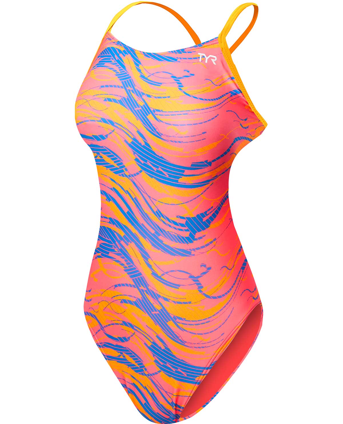 Durafast EliteĀ® Women's Cutoutfit Swimsuit - Waveform - Image 3