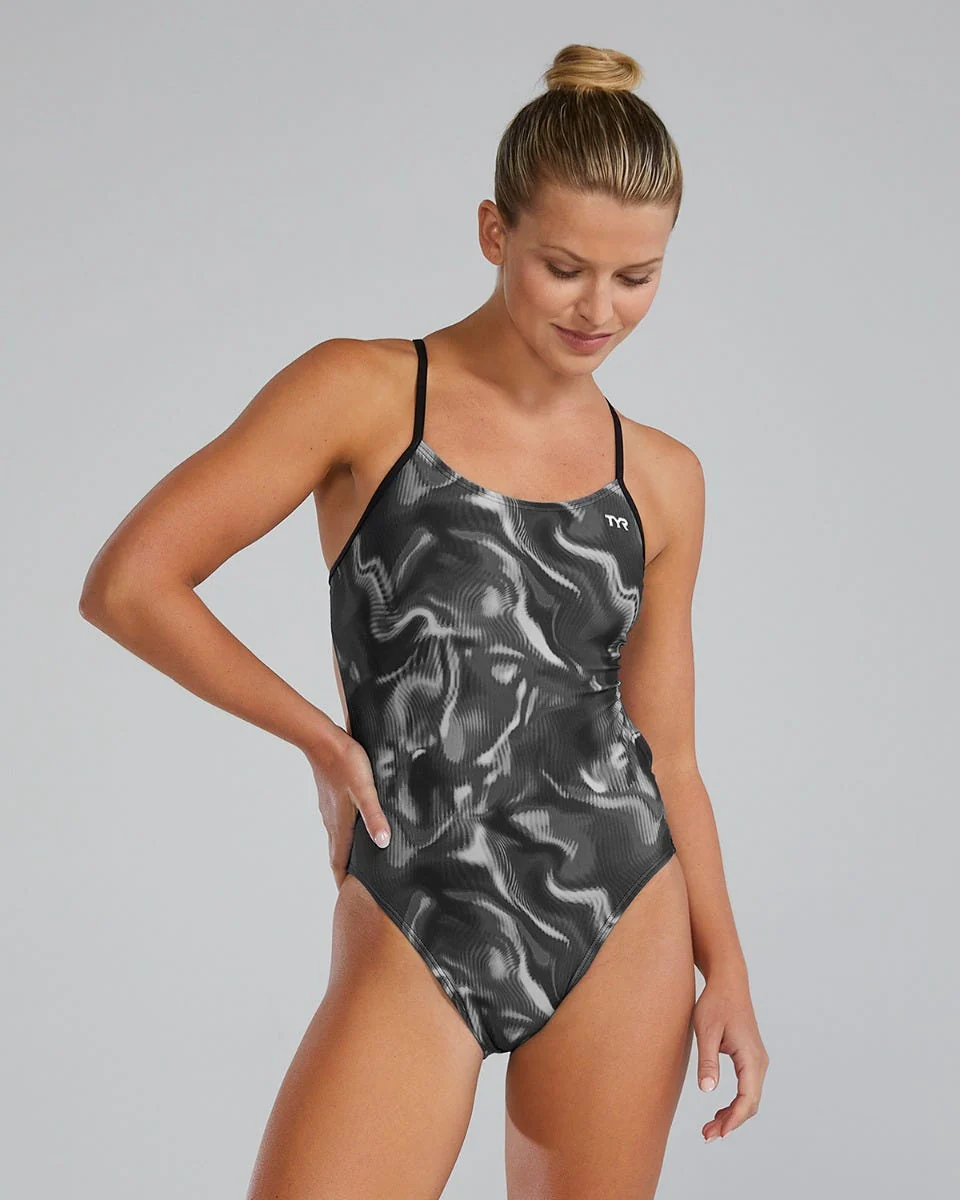 Durafast EliteĀ® Women's Cutoutfit Swimsuit - Waveform - Image 5