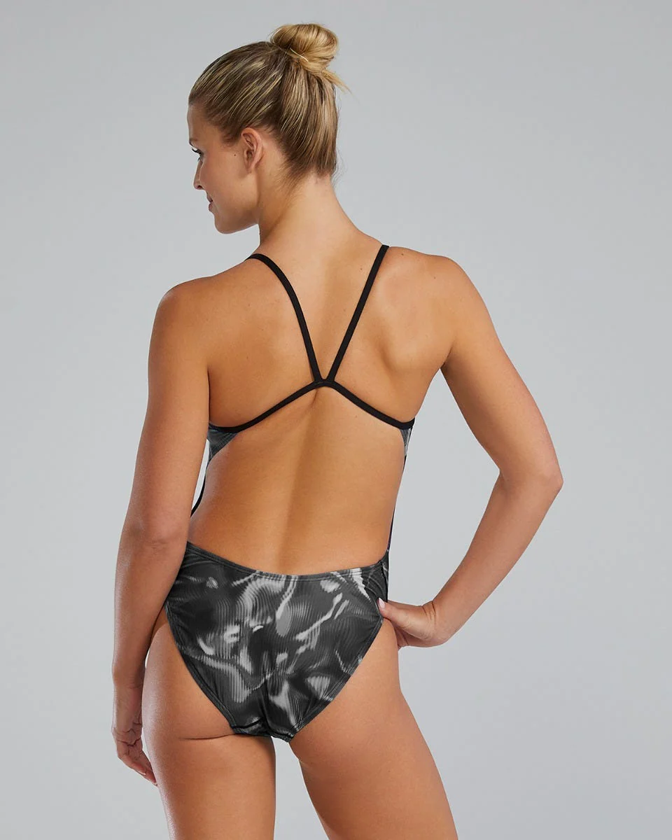 Durafast EliteĀ® Women's Cutoutfit Swimsuit - Waveform - Image 6
