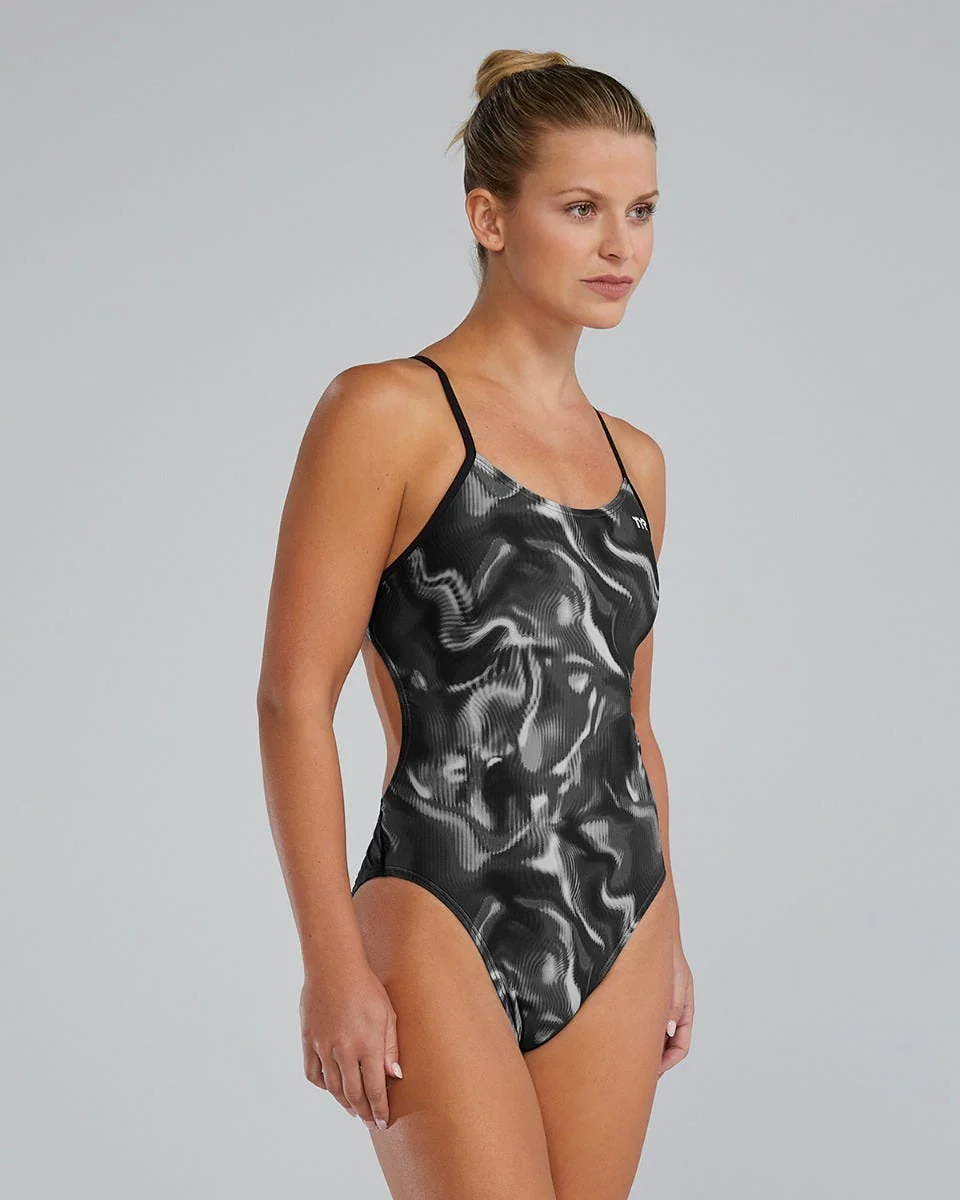 Durafast EliteĀ® Women's Cutoutfit Swimsuit - Waveform - Image 8
