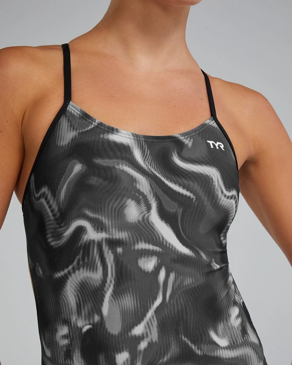 Durafast EliteĀ® Women's Cutoutfit Swimsuit - Waveform - Image 9