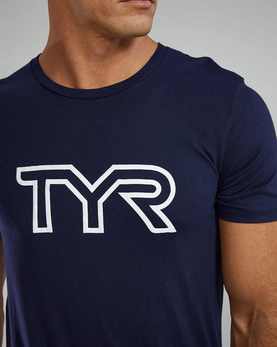 Men's Ultrasoft Lightweight Tri Blend Tech Tee - Big Logo - Image 21
