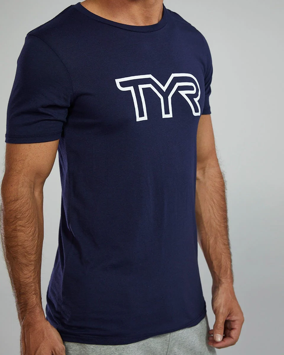 Men's Ultrasoft Lightweight Tri Blend Tech Tee - Big Logo - Image 24