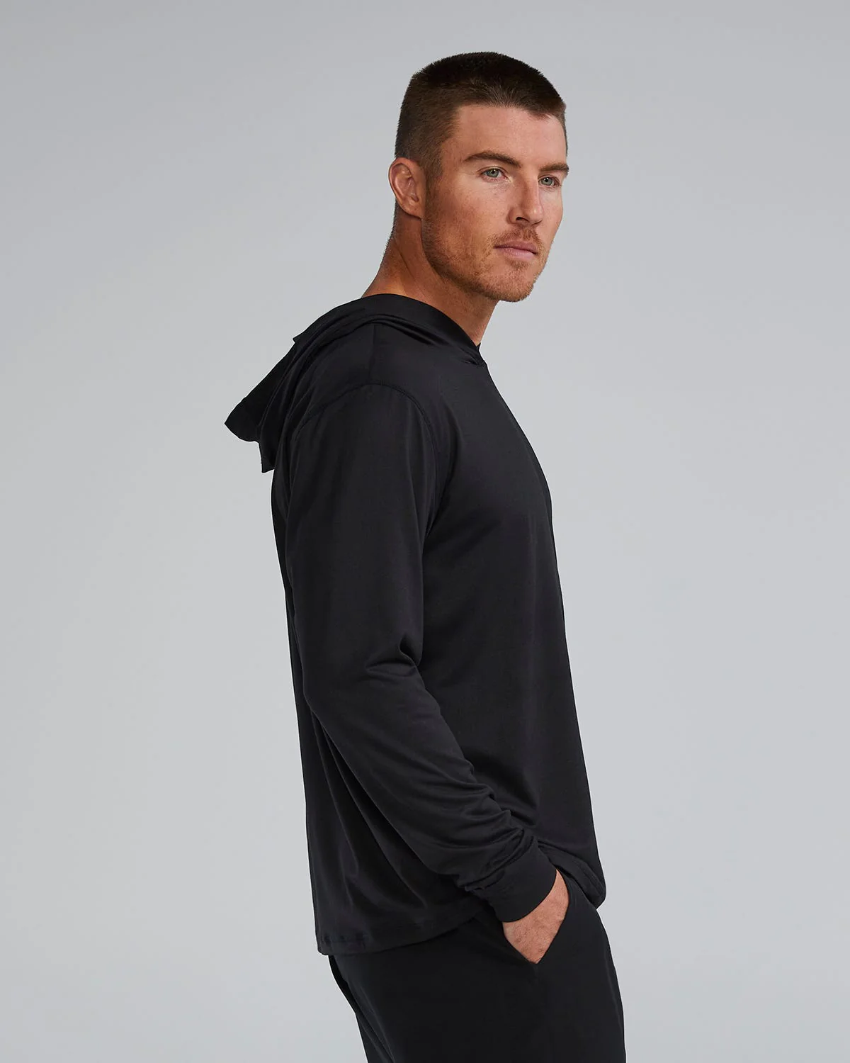 SLS Men's Tech Performance Hoodie - Solid - Image 4