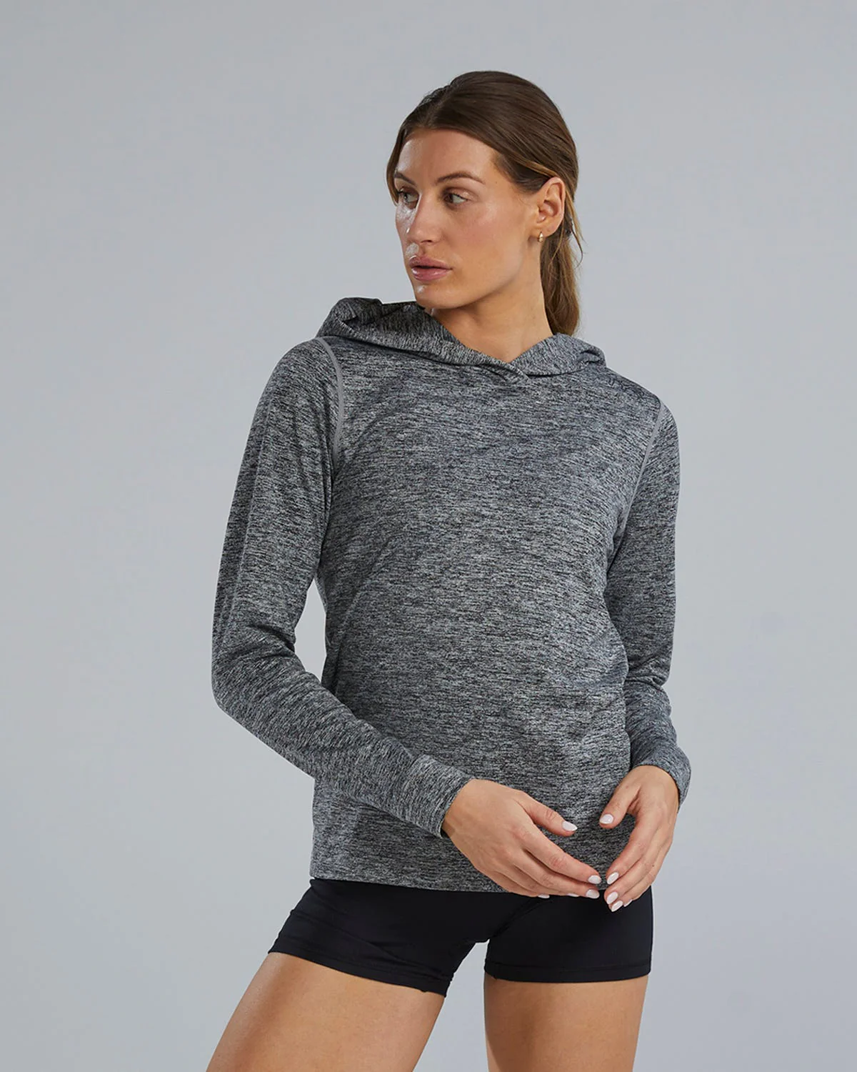 SLS Women's Tech Performance Hoodie - Solid - Image 9