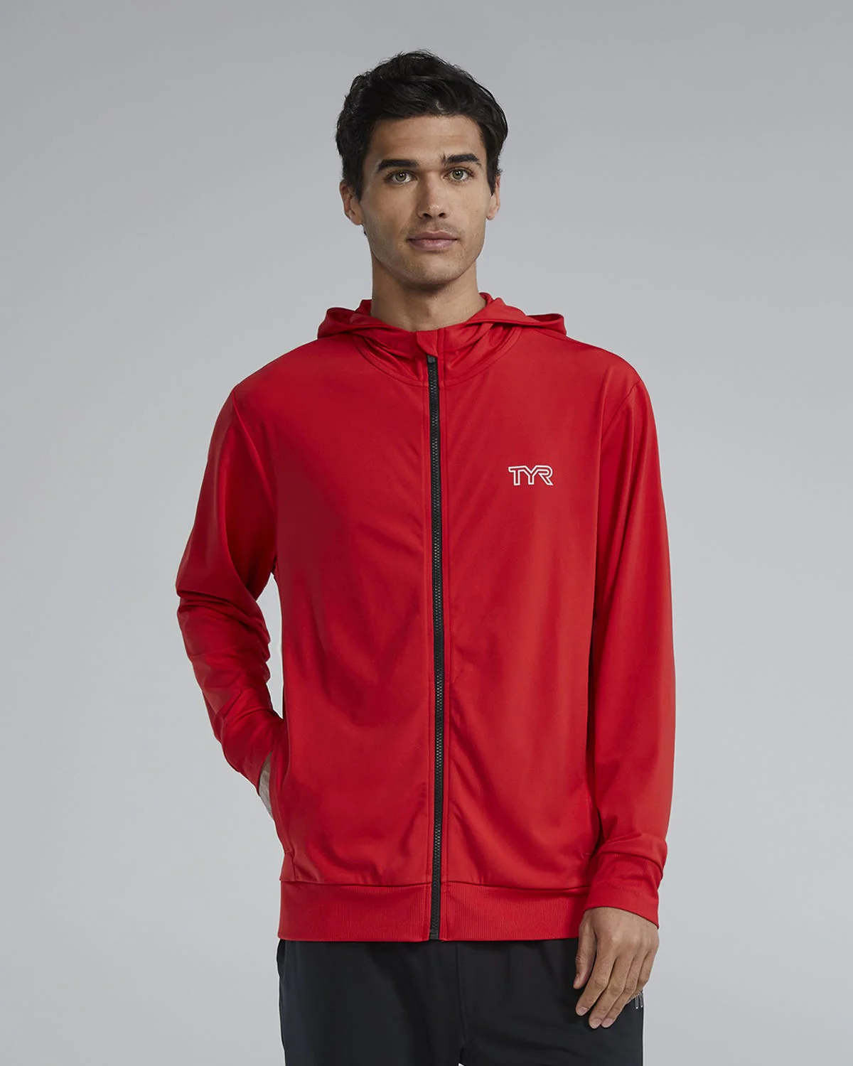 Tech Men's Full Zip Hoodie - Image 3