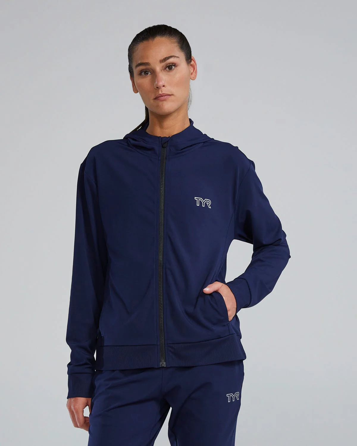 Tech Women's Full Zip Hoodie - Image 3