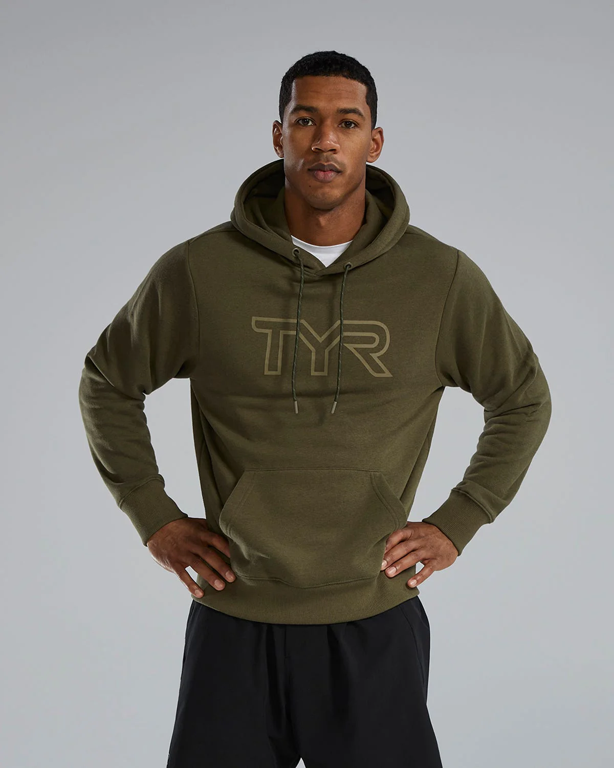 UltraSoft Men's Big Logo Tech Hoodie - Image 25