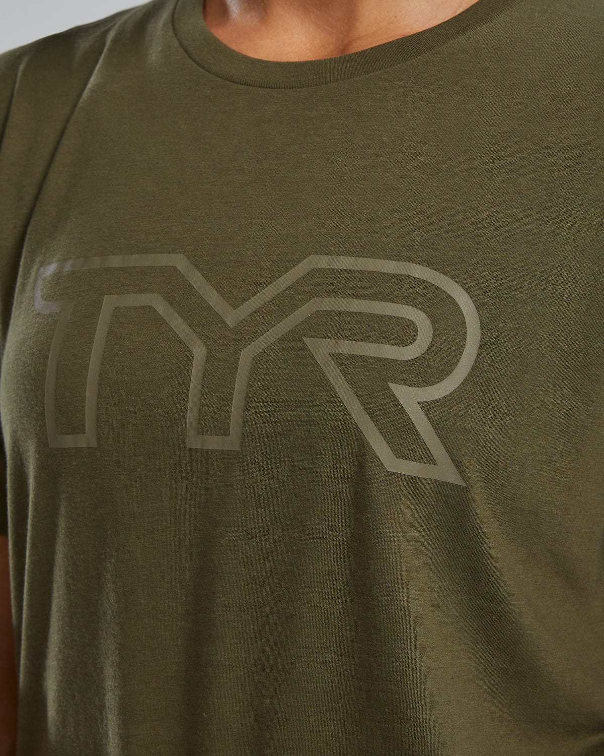 Women's Ultrasoft Lightweight Tri Blend Tech Tee - Big Logo - Image 29